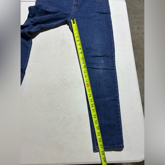 Morph Pillow Skinny Jeans Womens Sz 11 Blue Pockets High Rise Stretch - Picture 5 of 7